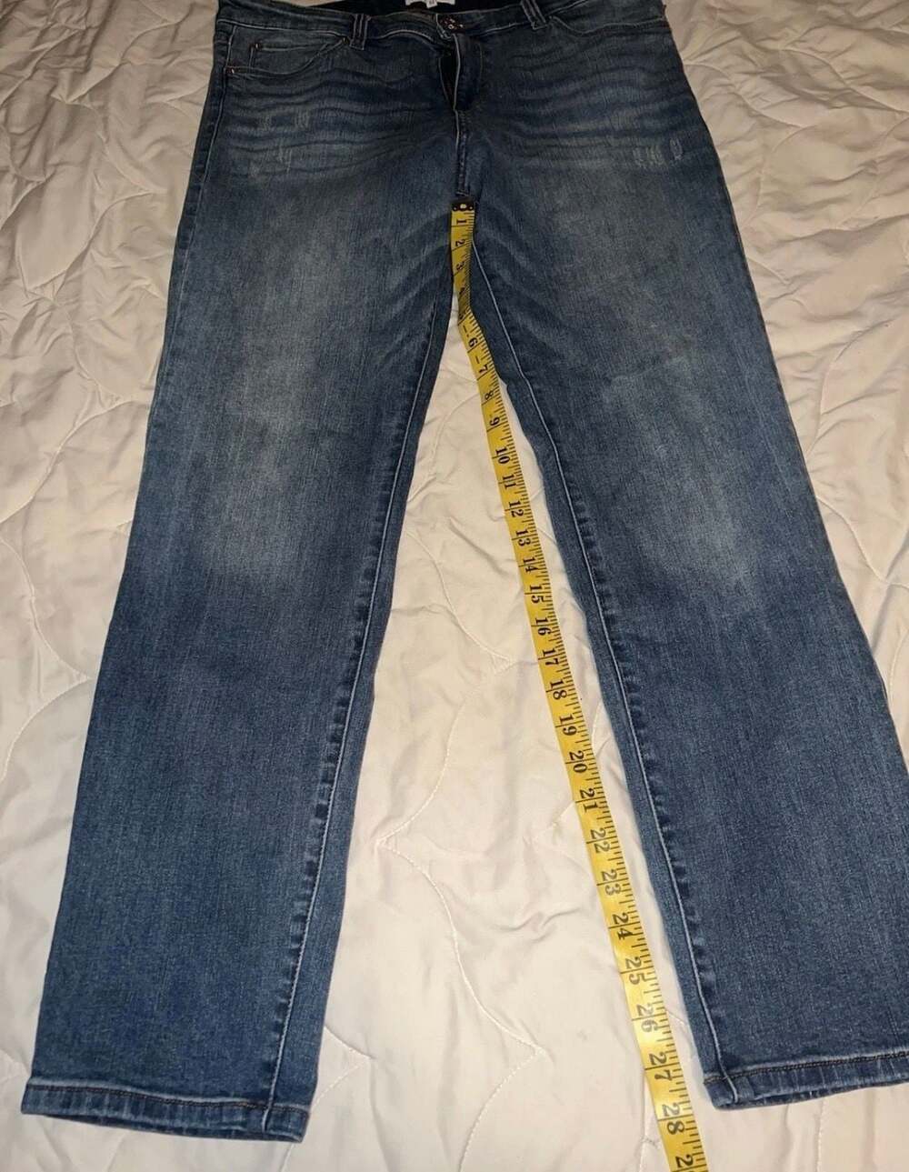 st.blue Riley High Rise Straight Leg Jeans - Picture 3 of 8